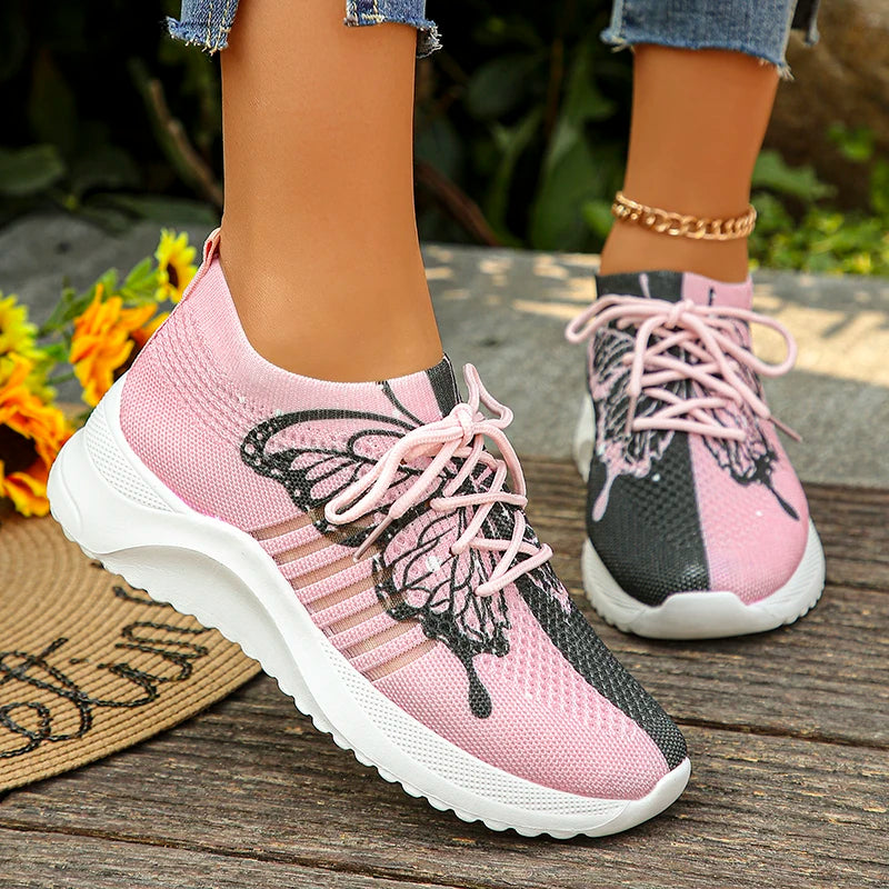 LISBETH BUTTERFLY ORTHOPEDIC SNEAKERS