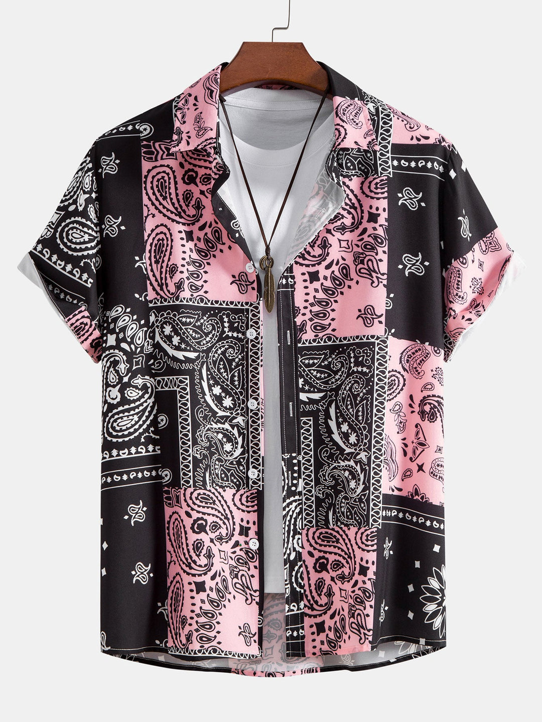 ANDRÉS PAISLEY PRINT BUTTON UP SHIRT