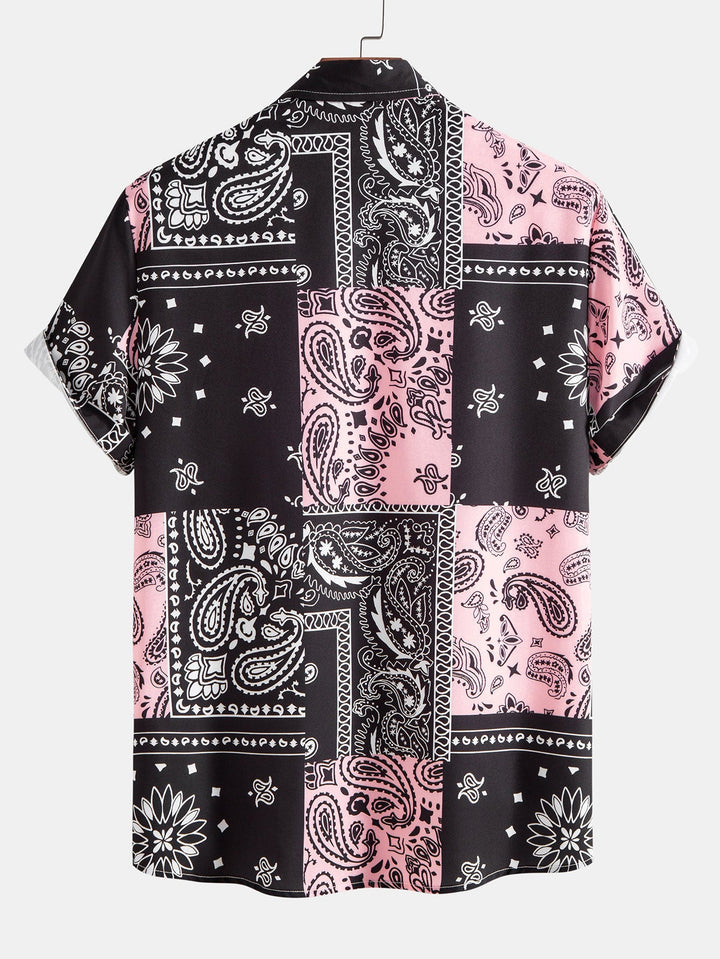 ANDRÉS PAISLEY PRINT BUTTON UP SHIRT