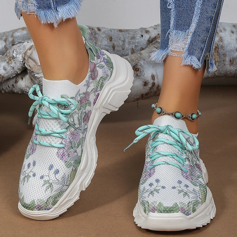 MARGIT FLOWER ORTHOPEDIC SNEAKERS