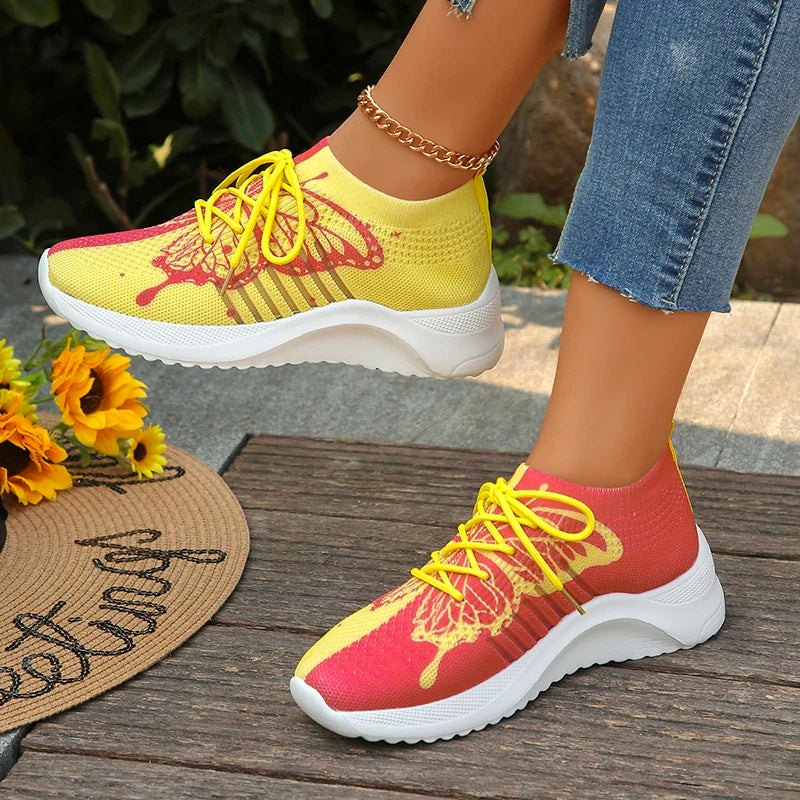 LISBETH BUTTERFLY ORTHOPEDIC SNEAKERS