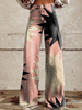 BERTHA PINK EXPLOSION WIDE LEG PANTS