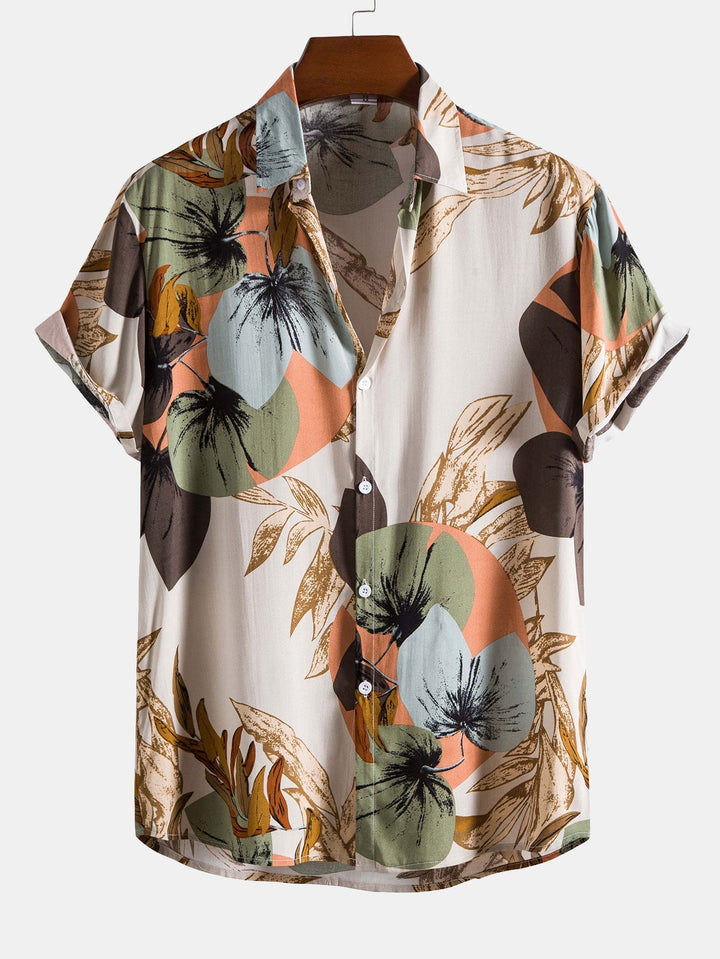 PEDRO TROPICAL PRINT SHIRT & SHORTS