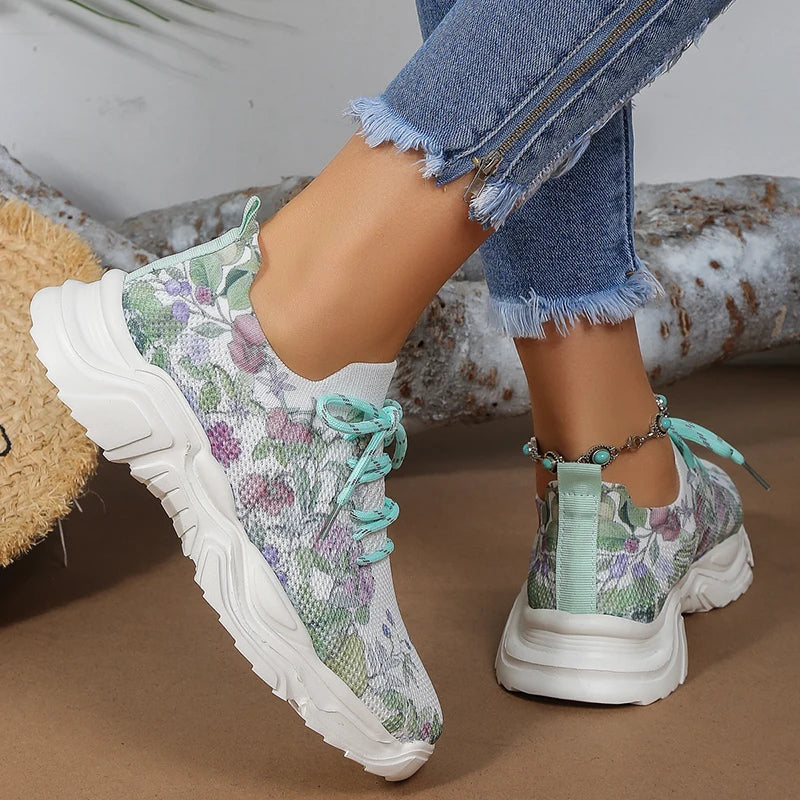 MARGIT FLOWER ORTHOPEDIC SNEAKERS