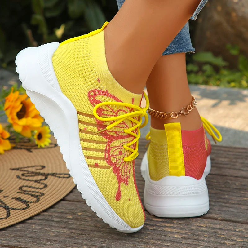 LISBETH BUTTERFLY ORTHOPEDIC SNEAKERS