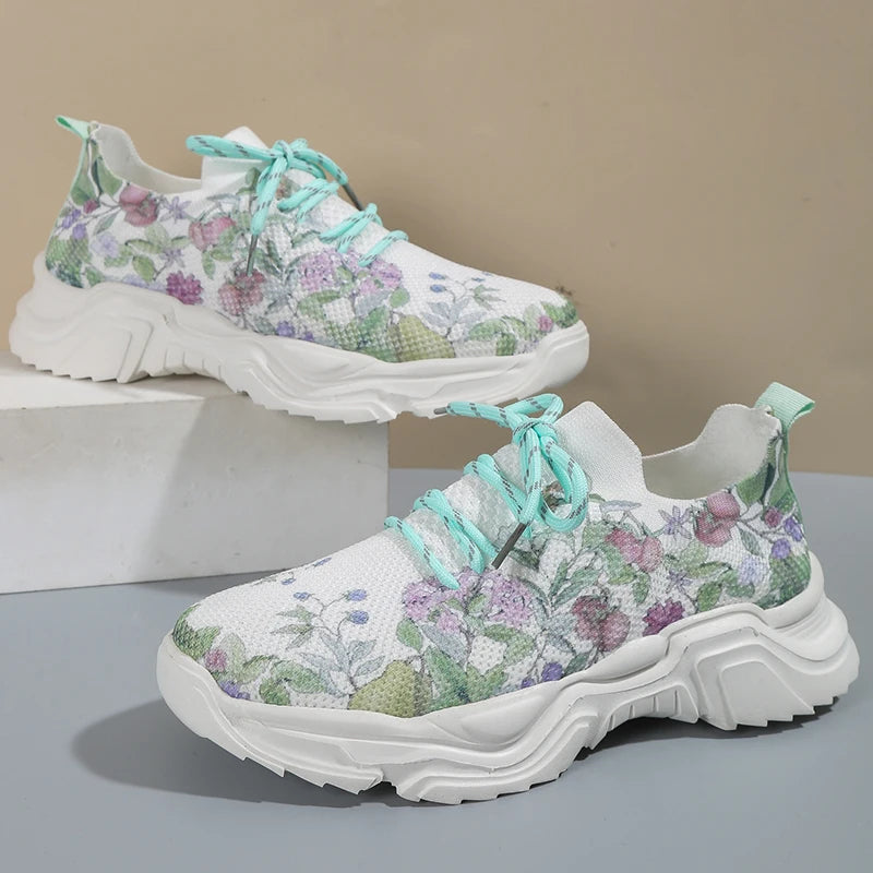 MARGIT FLOWER ORTHOPEDIC SNEAKERS