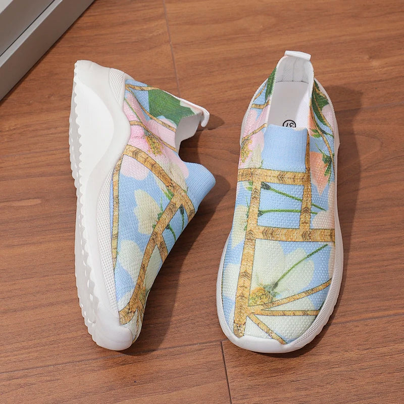 FRANZISKA FLOWER ORTHOPEDIC SNEAKERS