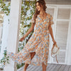 LUNA - BOHEMIAN FLORAL PRINT DRESS